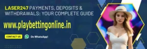 Laser247 Deposit and Withdrawal